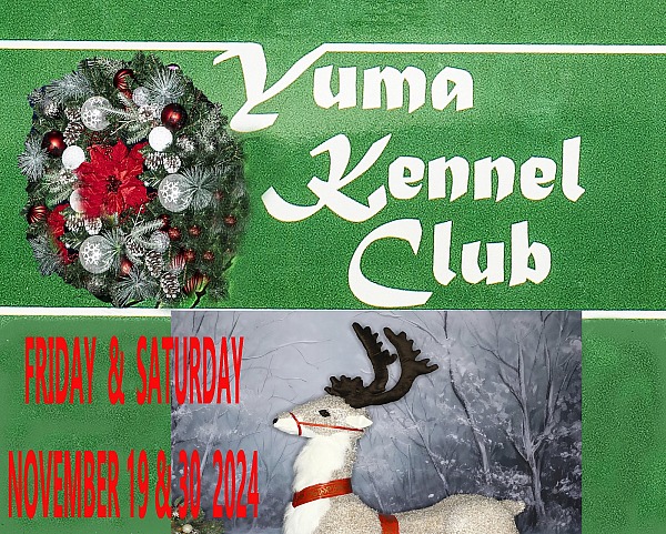 YUMA K.C.  FRIDAY  & Saturday  November 29 & 30, 2024