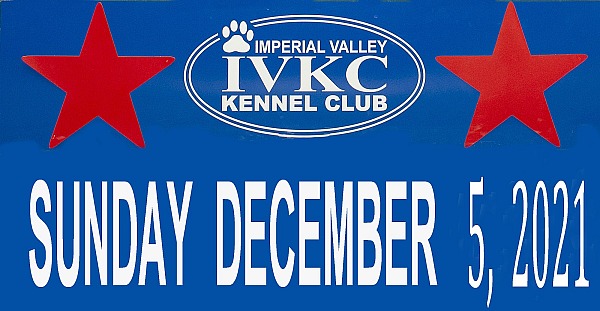 Imperial Valley K.C.  Sunday  5  DECEMBER 2021