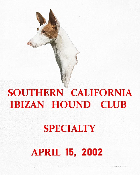 SOUTHERN  CALIFORNIA IBIZAN  CLUB  April 15, 2002  FRIDAY