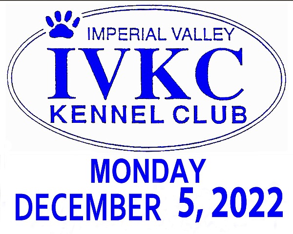 Imperial  Valley K.C. MONDAY 5 DECEMBER L0522