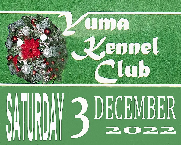 YUMA K.C.   SATURDAY   December 3, 2022  