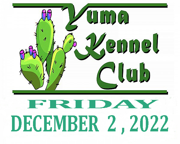 YUMA K.C.  FRIDAY   December 2, 2022  