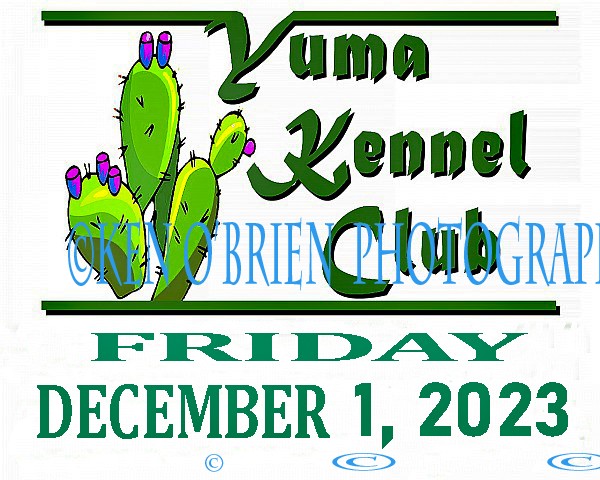 YUMA K.C.  FRIDAY   December 1, 2023  