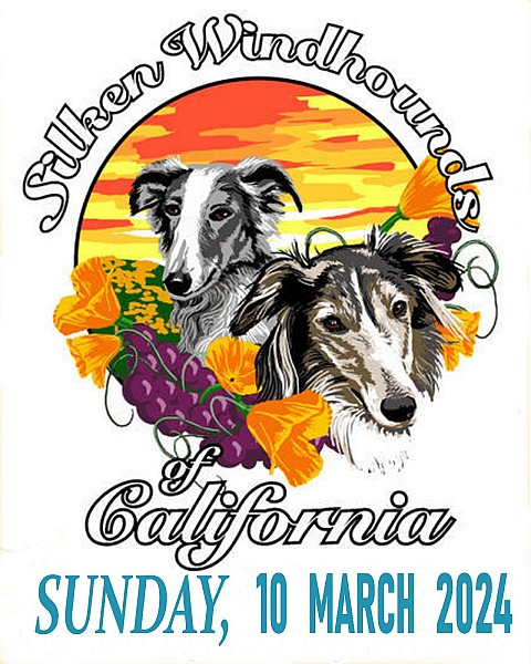 Silken Windhound  of  CALIF Sunday, March 10, 2024